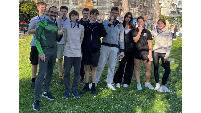 Adriatic Run: the first Adriatic College school run along the Budva promenade