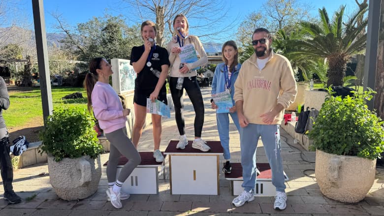 Adriatic Run: the first Adriatic College school run along the Budva promenade