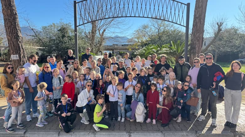Adriatic Run: the first Adriatic College school run along the Budva promenade