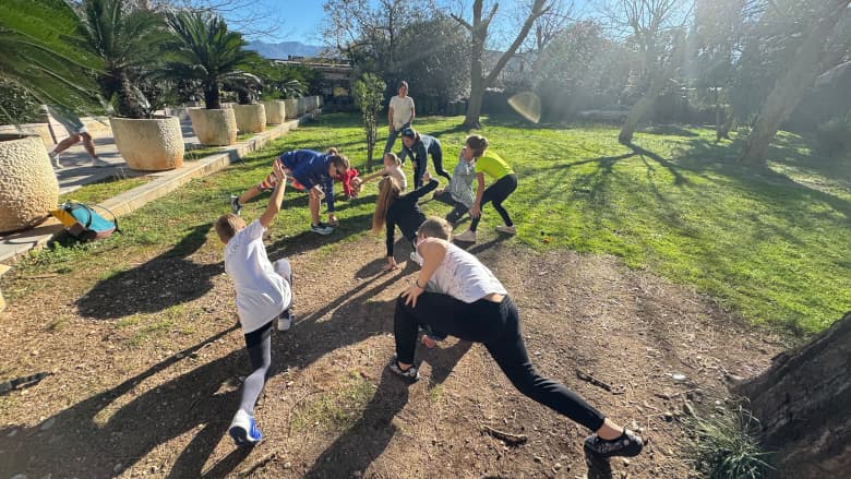 Adriatic Run: the first Adriatic College school run along the Budva promenade