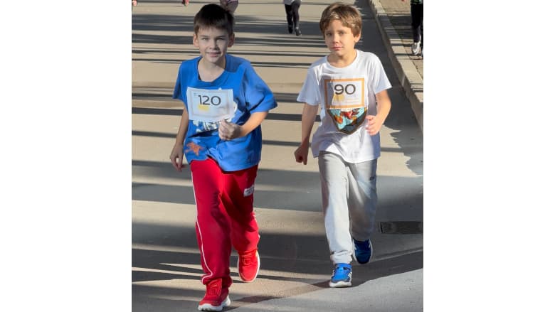 Adriatic Run: the first Adriatic College school run along the Budva promenade