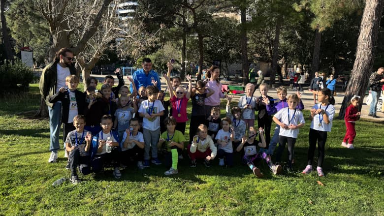 Adriatic Run: the first Adriatic College school run along the Budva promenade
