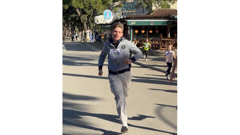 Adriatic Run: the first Adriatic College school run along the Budva promenade