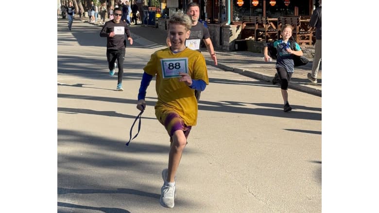 Adriatic Run: the first Adriatic College school run along the Budva promenade