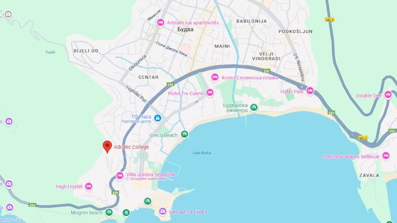 Pogledajte školu na Google Mapama