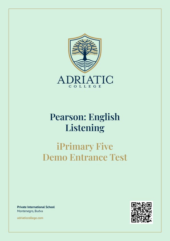 Pearson iPrimary: English Listening for Admission to Year 5